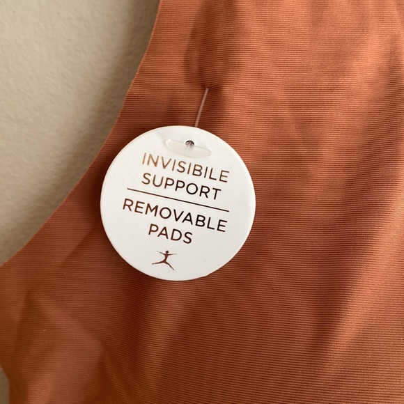 NWOT! Danskin terracotta longline sports bra top - Picture 3 of 7